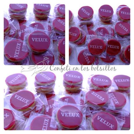 Tarta y galletas comerciales