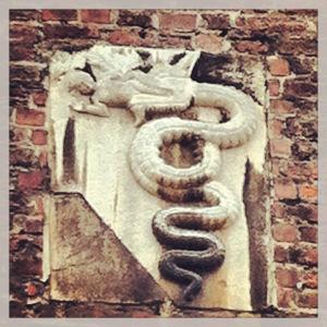 Biscione en Castello Sforcesco