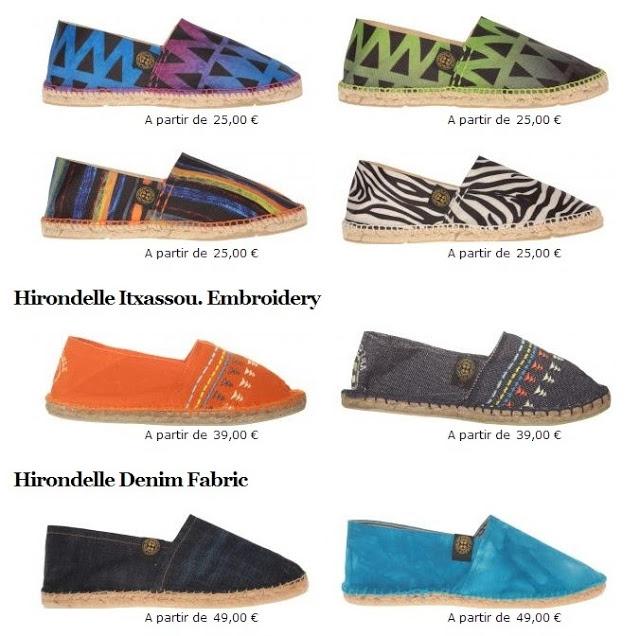 Alpargatas, Esparteñas (Espadrilles)