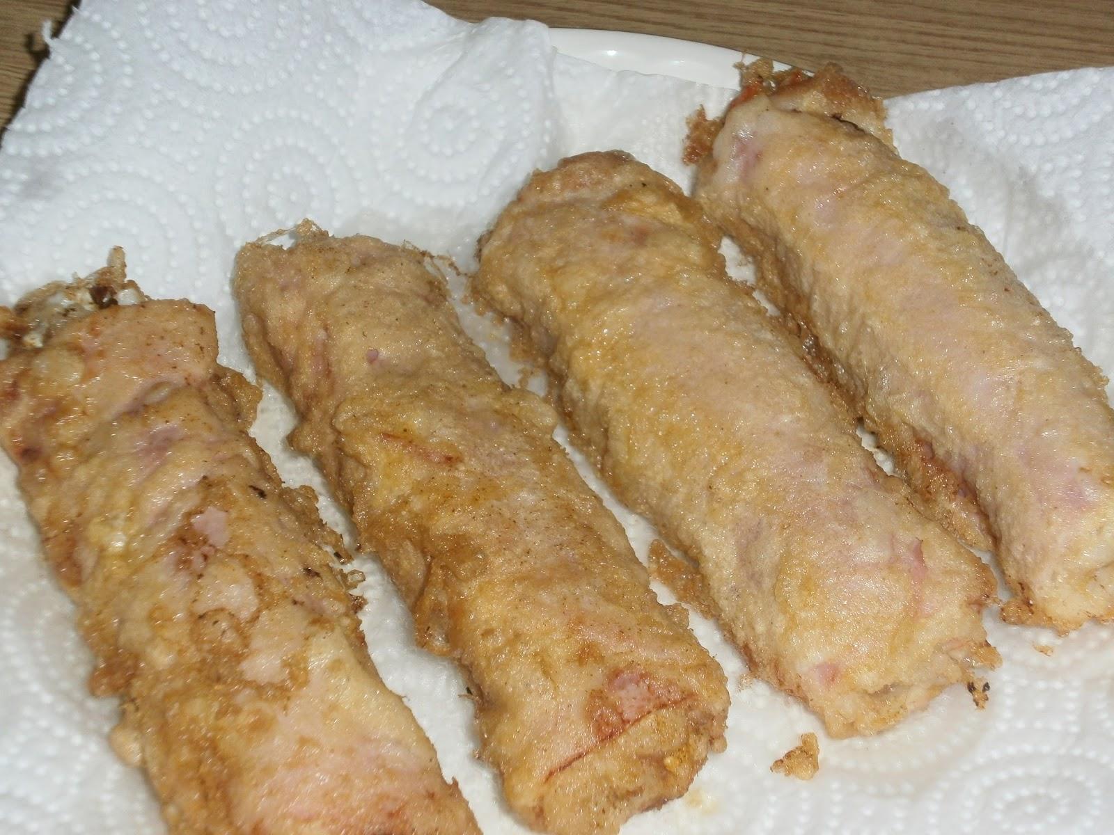 Rollitos de Jamón rellenos