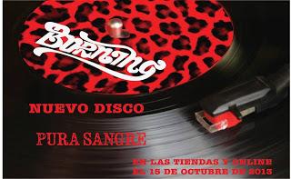 Nuevo disco y próximos recitales de Burning