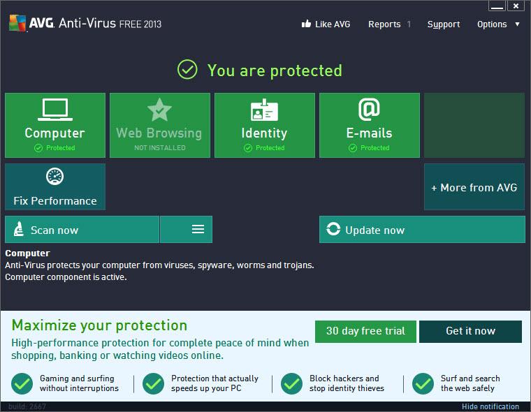 Los 5 mejores Antivirus gratis del 2013