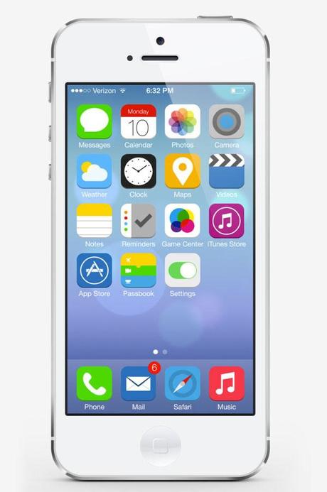 Rediseño de los iconos del iOS 7