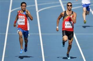 Luguelín pasó hoy a la final campeonato mundial atletismo.