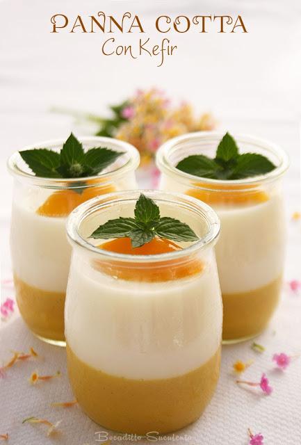 Panna Cotta con Kefir.