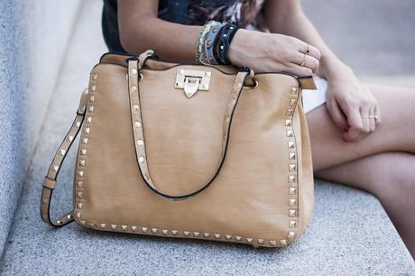 Asymetric White Skirt