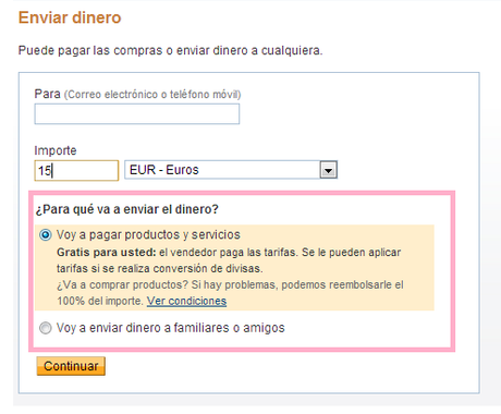 Enviar y Recibir pagos con Paypal