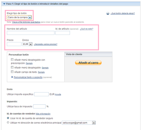 Enviar y Recibir pagos con Paypal