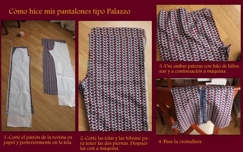 With Palazzo pants...