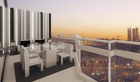 A-cero presenta un proyecto de interiorismo para la terraza chill out de una vivienda en la capital