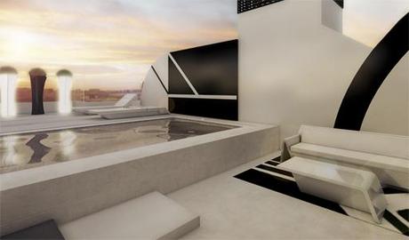 A-cero presenta un proyecto de interiorismo para la terraza chill out de una vivienda en la capital