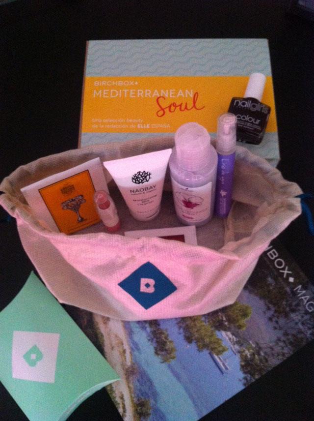 birchbox verano agosto