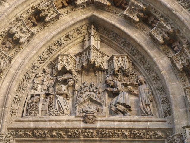 La Puerta del Nacimiento (2): el Tímpano.