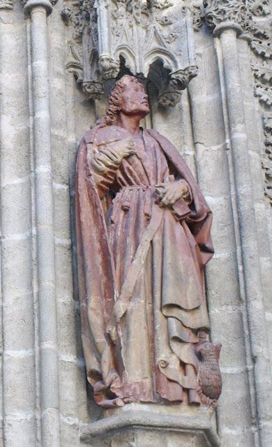 La Puerta del Nacimiento (3): las jambas de la izquierda.