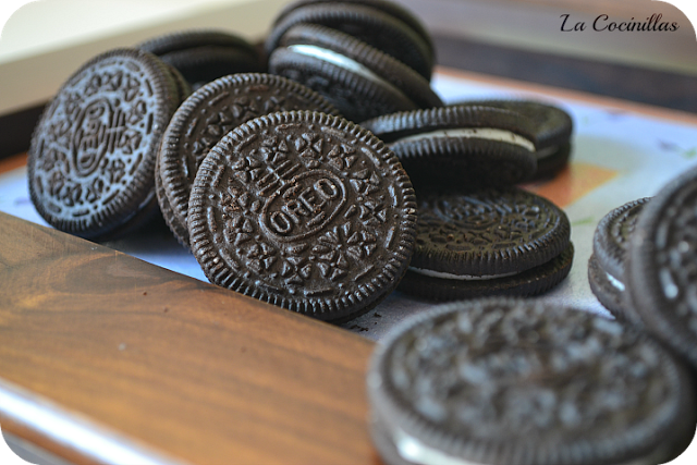 Helado de galletas Oreo