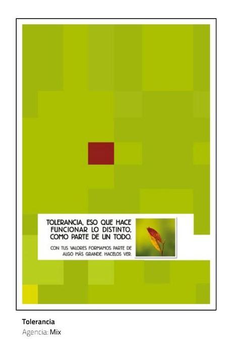 Muestra Afiches: Valores