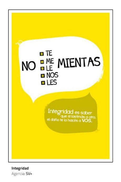 Muestra Afiches: Valores