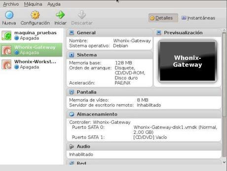 Whonix: distribución GNU/Linux para ser completamente anónimo virtualbox