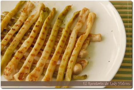 Menú 3: Quiche de alcachofas y jamón y ajetes a la plancha #menuVictofer