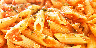 recetas de cocina macarrones con tomate y albahaca