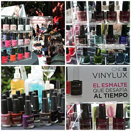 Beauty Party, El Jardín de Fortuny: esmaltes Vinilux de CND, fotografía con WorkExperience y Hedonai, clinica médico estética.