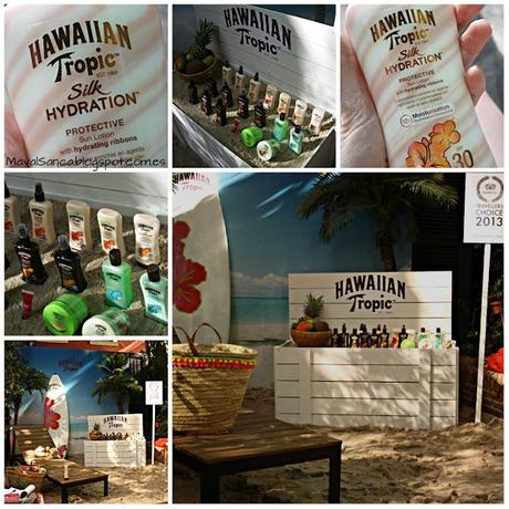 Beauty Party, El Jardín de Fortuny: Hawaian Tropic, CLARINS, Moda con Intima Cherry, Coro Fernández y Rosy y Talleres de Maquillaje y peluquería.