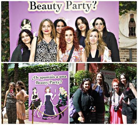 Beauty Party, El Jardín de Fortuny: Hawaian Tropic, CLARINS, Moda con Intima Cherry, Coro Fernández y Rosy y Talleres de Maquillaje y peluquería.