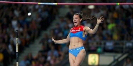 Yelena Isinbayeva ganó el oro en el Mundial de Moscú-2013