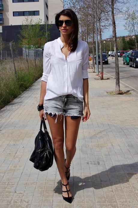 Inspiración: Como combinar shorts Inspiración Como combinar shorts (9)