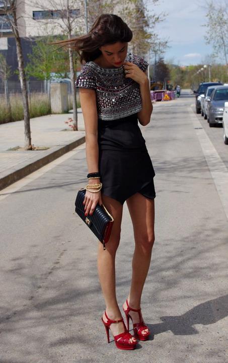 Inspiración: Como combinar shorts Inspiración Como combinar shorts (9)