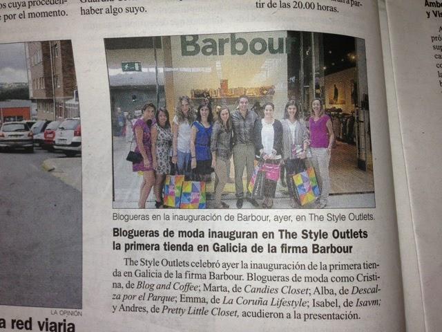 Apertura tienda Barbour en The Style Outlets