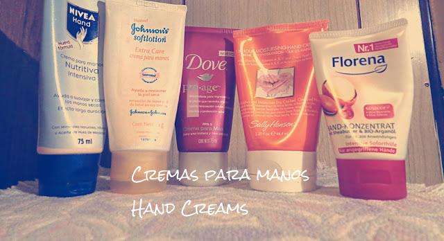 Favorite Hand Creams - Cremas Para Manos Favoritas