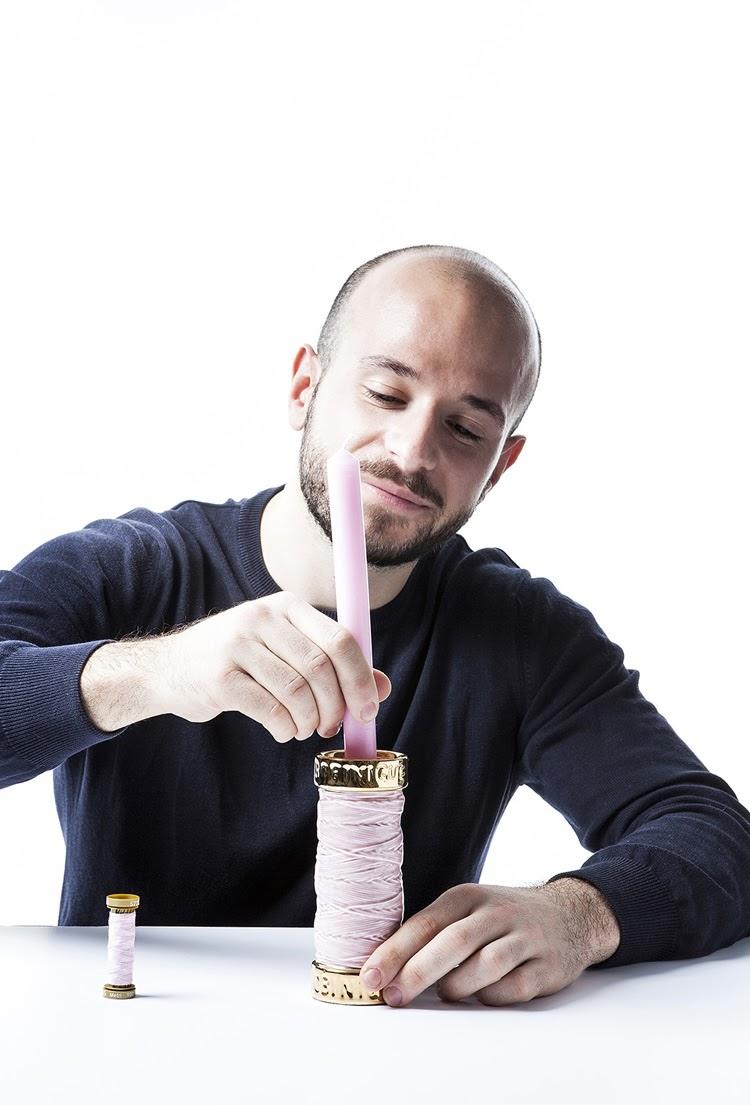 bobiniQUE, candelabros  diferentes...!