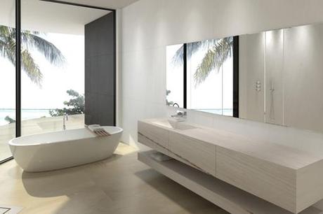 A-cero Projects ÚLTIMOS DISEÑOS DE CUARTOS DE BAÑO PARA LA VIVIENDA PROYECTADA POR A-CERO EN LA COSTA ESTE DE EEUU