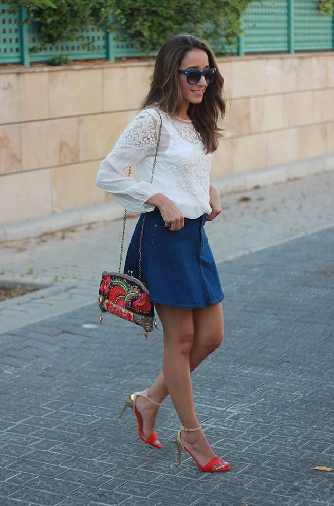 Denim Skirt