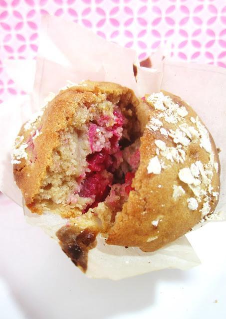 Muffins de Cerezas y Manzanas