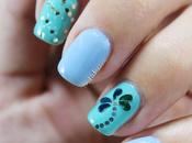 Uñas decoradas palmera Reto #SummerNails