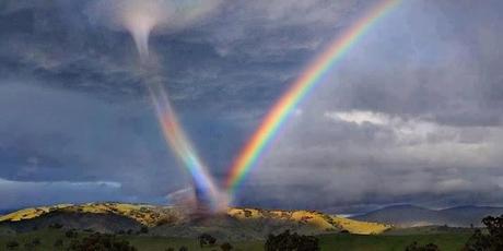 Tornado arco iris ¿Mito o realidad?