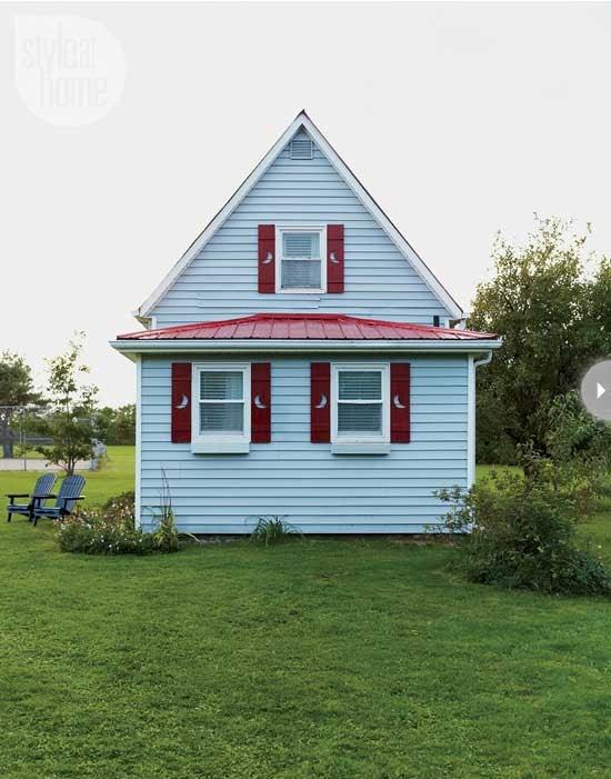UNA CASA DECORADA CON AIRES MARINEROS