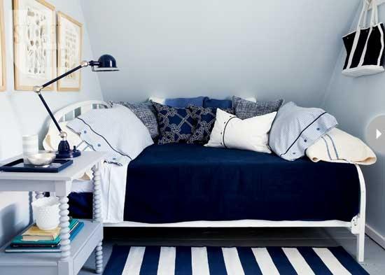 UNA CASA DECORADA CON AIRES MARINEROS