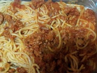 Espaguetis a la boloñesa