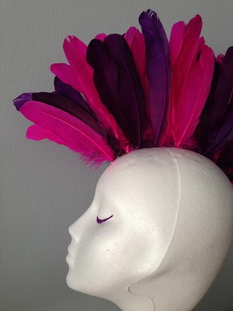 DIY, Cresta, peluca de plumas