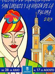 Cartel de las fiestas de San Cayetano, San Lorenzo y la Virgen de la Paloma (Foto: nosolometro.blogspot.com)