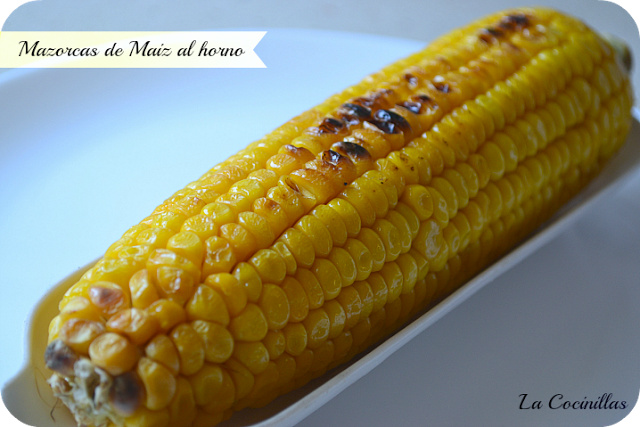 Mazorcas de Maiz al horno