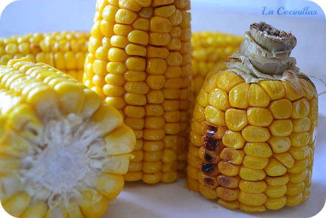 Mazorcas de Maiz al horno