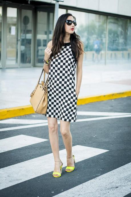 Damero Dress