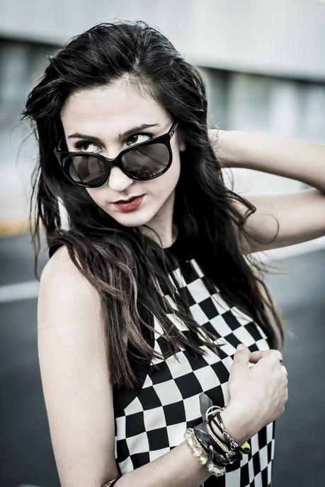 Damero Dress