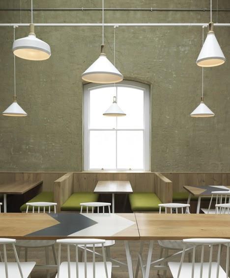 CORNESTONE CAFE IN LONDON BY PAUL CROFTS STUDIO