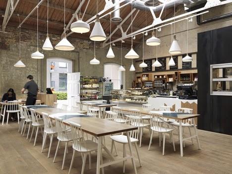 CORNESTONE CAFE IN LONDON BY PAUL CROFTS STUDIO