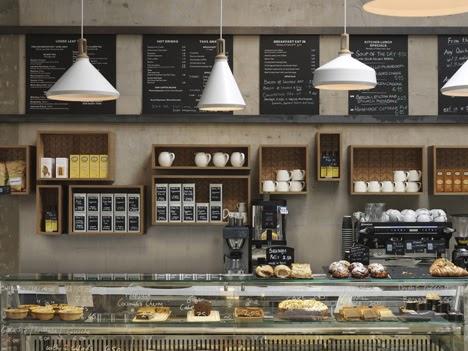 CORNESTONE CAFE IN LONDON BY PAUL CROFTS STUDIO